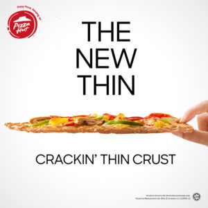 Pizza Hut's Skinny Pizza Line feature Thin Crust Pizzas