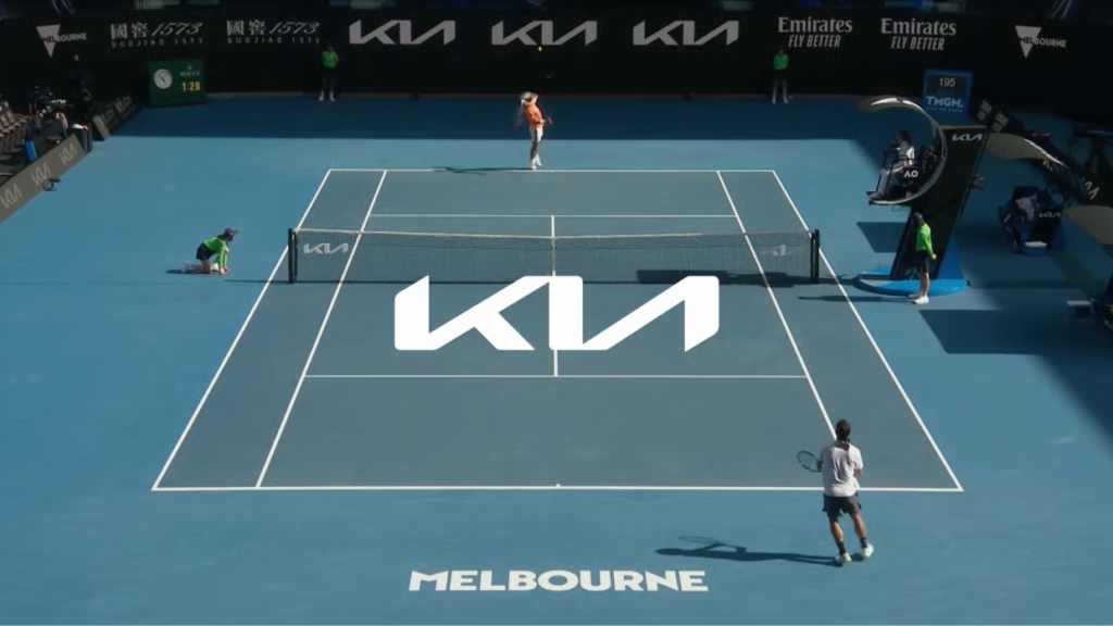 Australian Open X Kia's sponsorship
