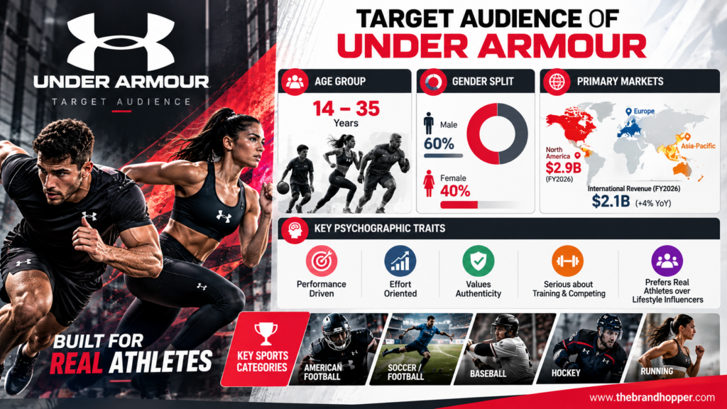 Target Audience of Under Armour