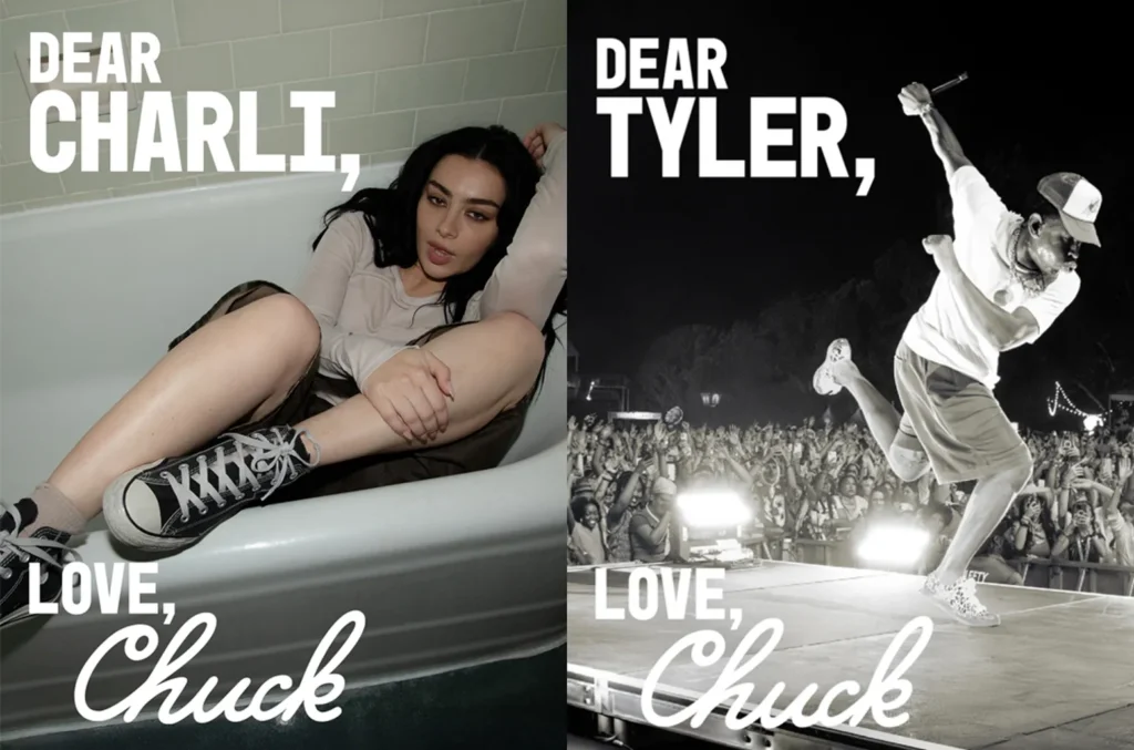 Converse "Love, Chuck" Campaign — Tyler the Creator & Charli XCX