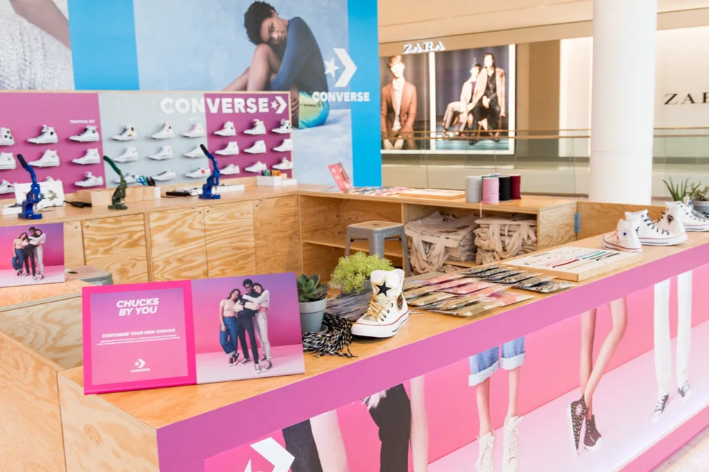 Converse Pop-Up Store — Customisation Experience
