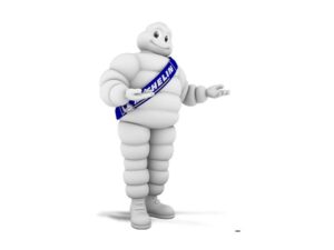 Michelin Man mascot