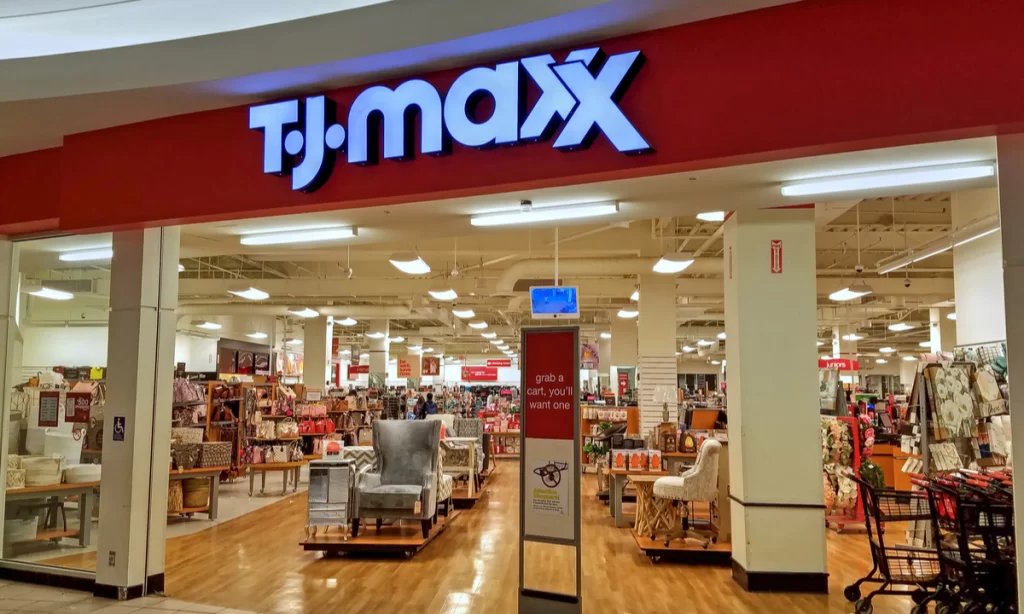 In 2011, T.J. Maxx in  Fashion Bug out