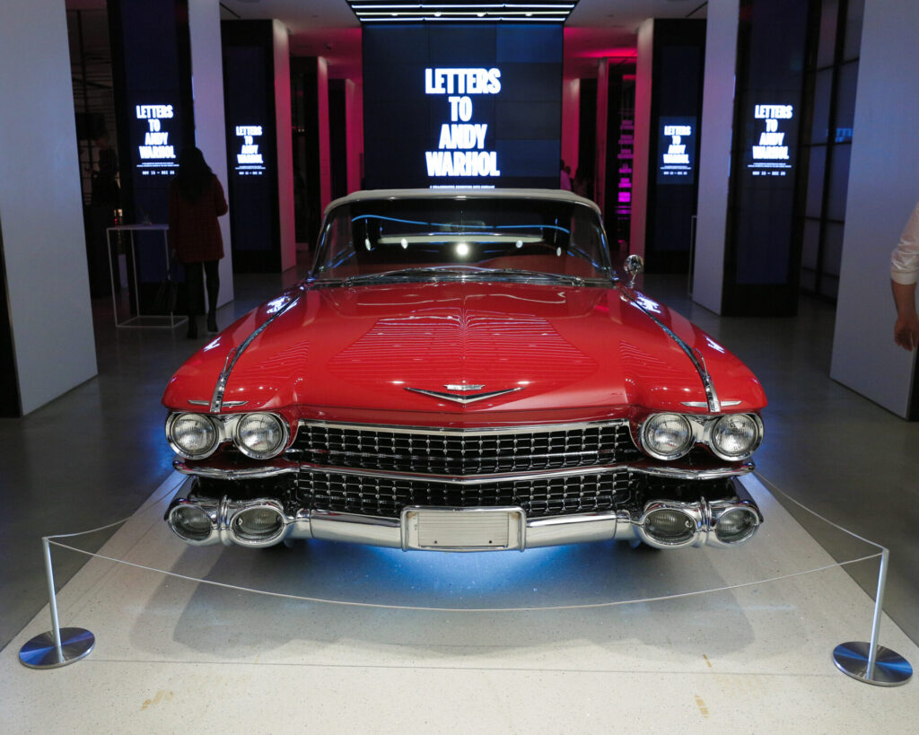 Cadillac open the doors to the 'Letters to Andy Warhol' exhibition in the UAE