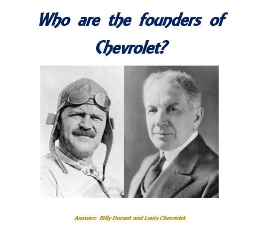Chevrolet Founders