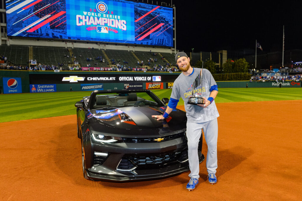 Chevrolet is an official vehicle sponsor of Major League Baseball
