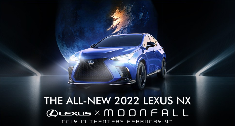 LEXUS TAKES ON MISSION TO SAVE THE WORLD IN “MOONFALL”