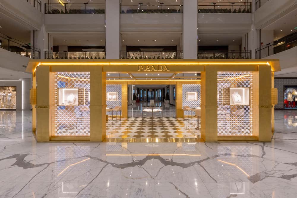 Prada Opens Pop-Up Store in Beijing, China
