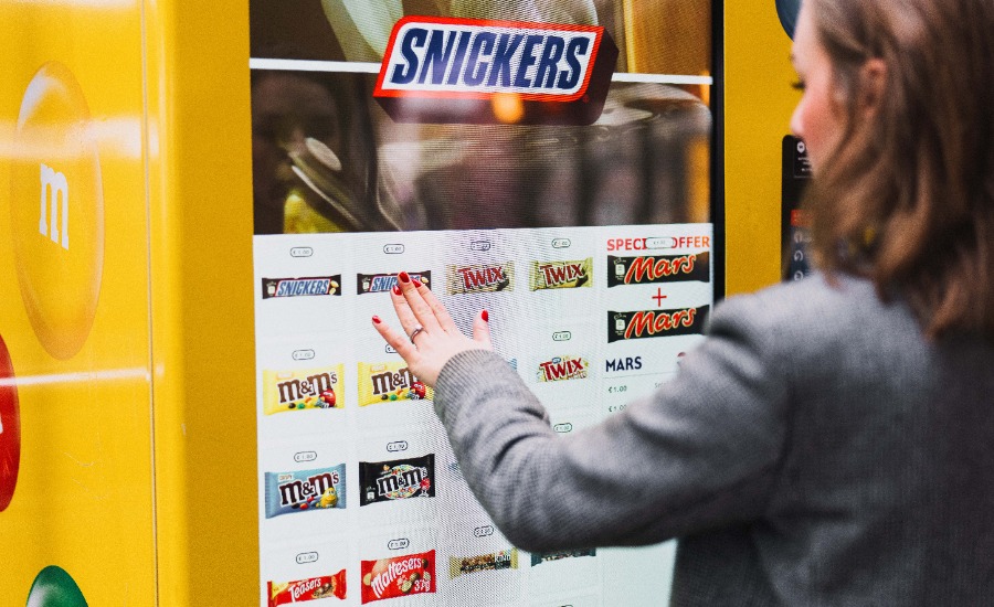 Wringleys chewing gum vending machine