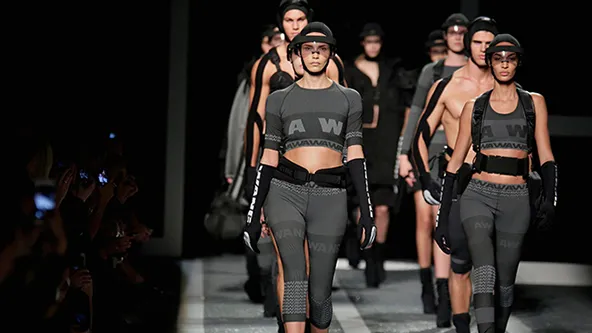 Alexander Wang x H&M Fashion Show Fall 2014