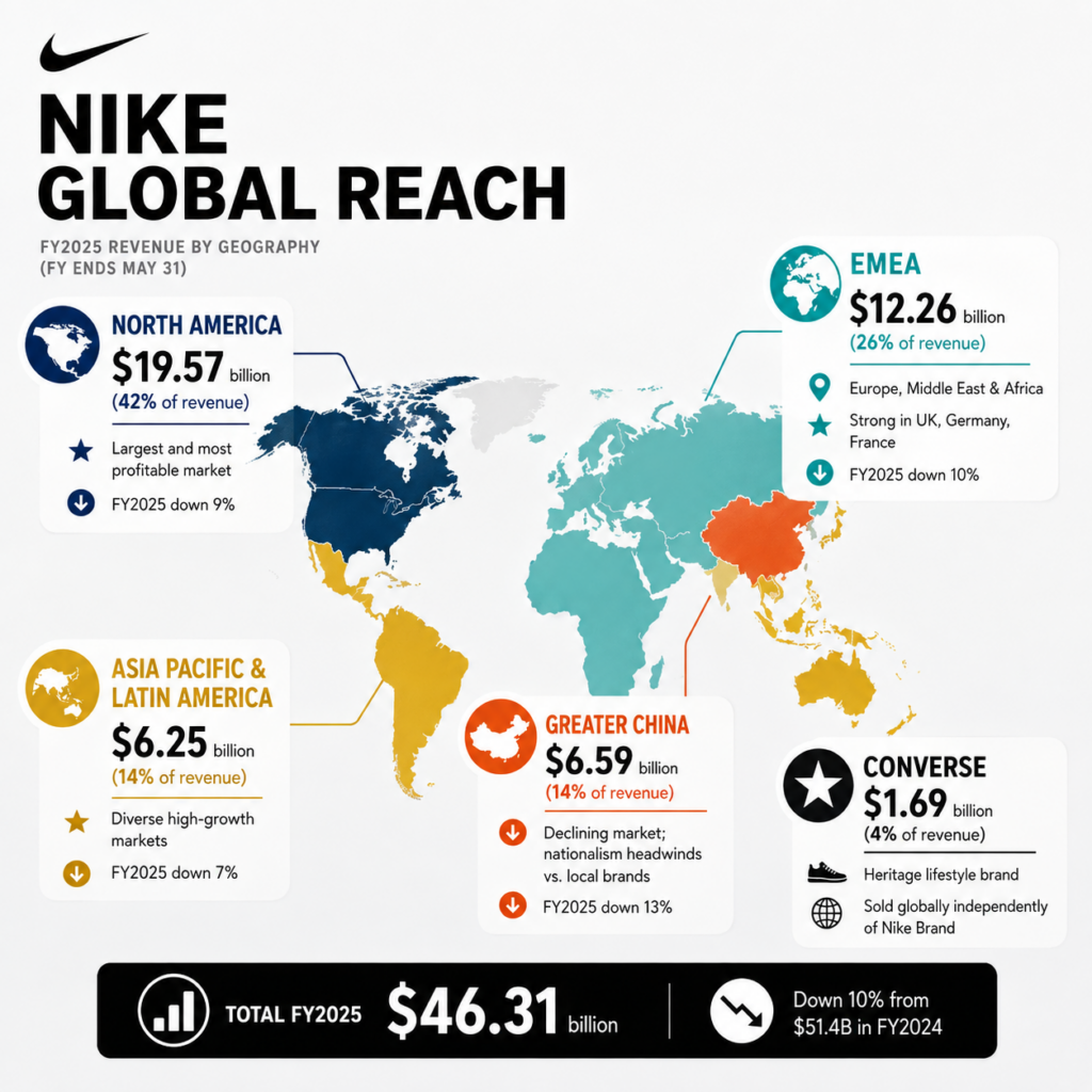 Nike's Global Reach