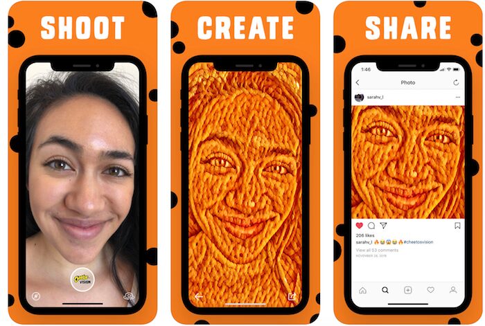 Cheetos Vision App - See The World Through Cheetos