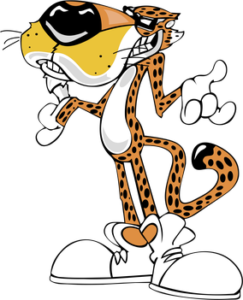 Chester Cheetah - Mascot of Cheetos