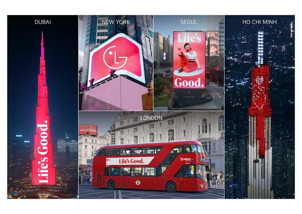 LG Electronics launches dynamic 'Life's Good' global campaign to reinvent brand identity