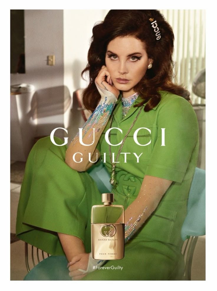Lana Del Rey in Gucci's Guilty Campaign