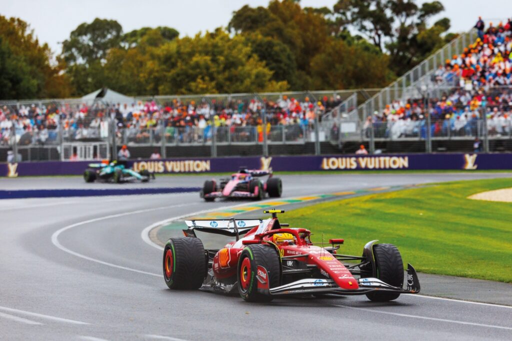Louis Vuitton was named official partner for 2025 F1 Australian Grand Prix