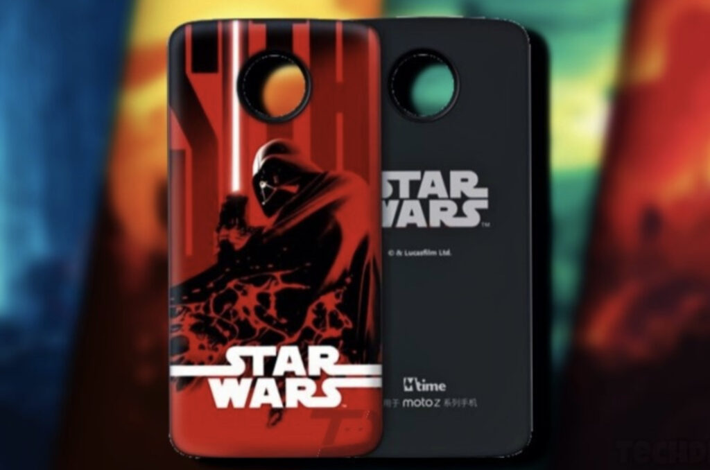 Motorola offered a limited edition Star Wars Moto Style Shell in China
