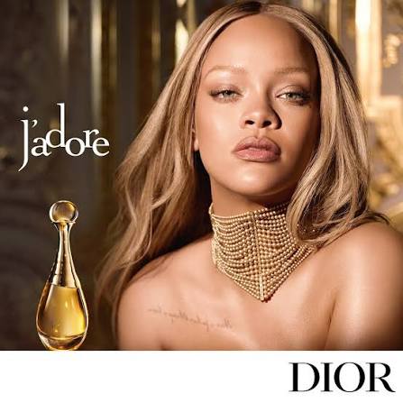 Rihanna — New face of Dior J'adore; founder of Fenty Beauty