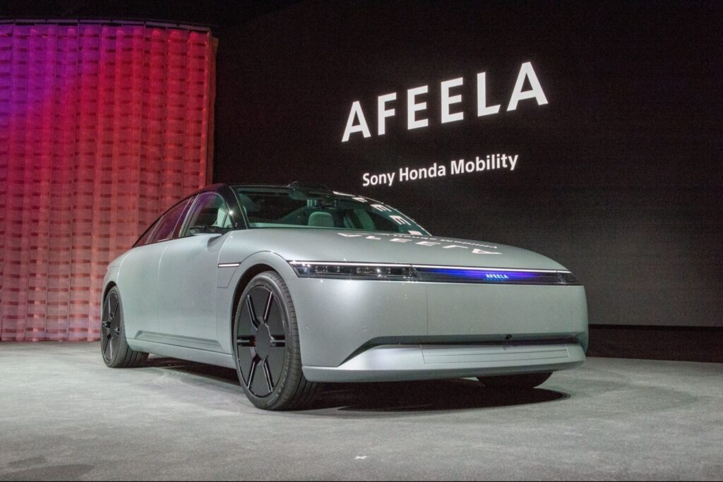 Sony and Honda Collab on New Afeela Electric Vehicle