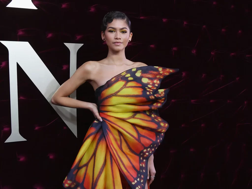 Zendaya Wears Moschino Butterfly Dress at 'Greatest Showman' Sydney Premiere