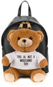 huggable Moschino Teddy backpack