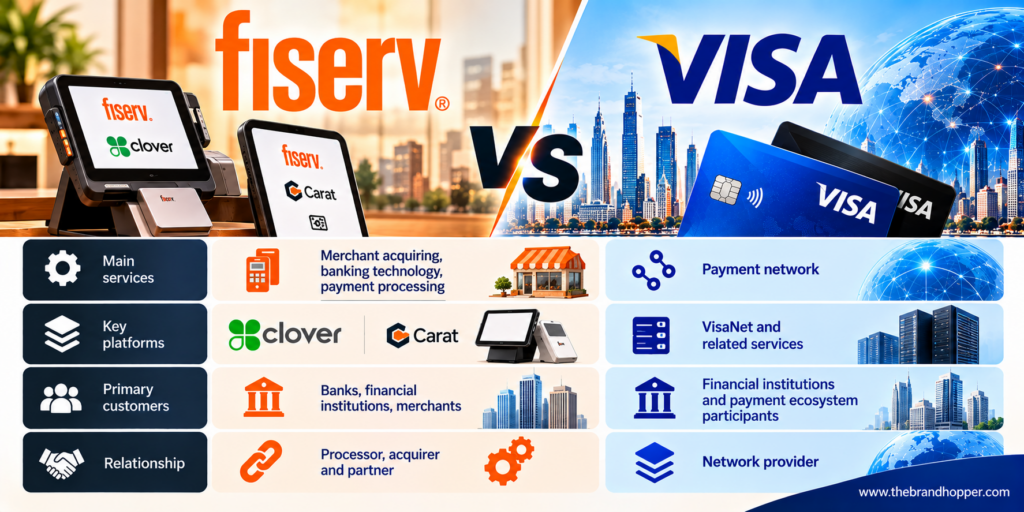 Fiserv as a competitor of Visa