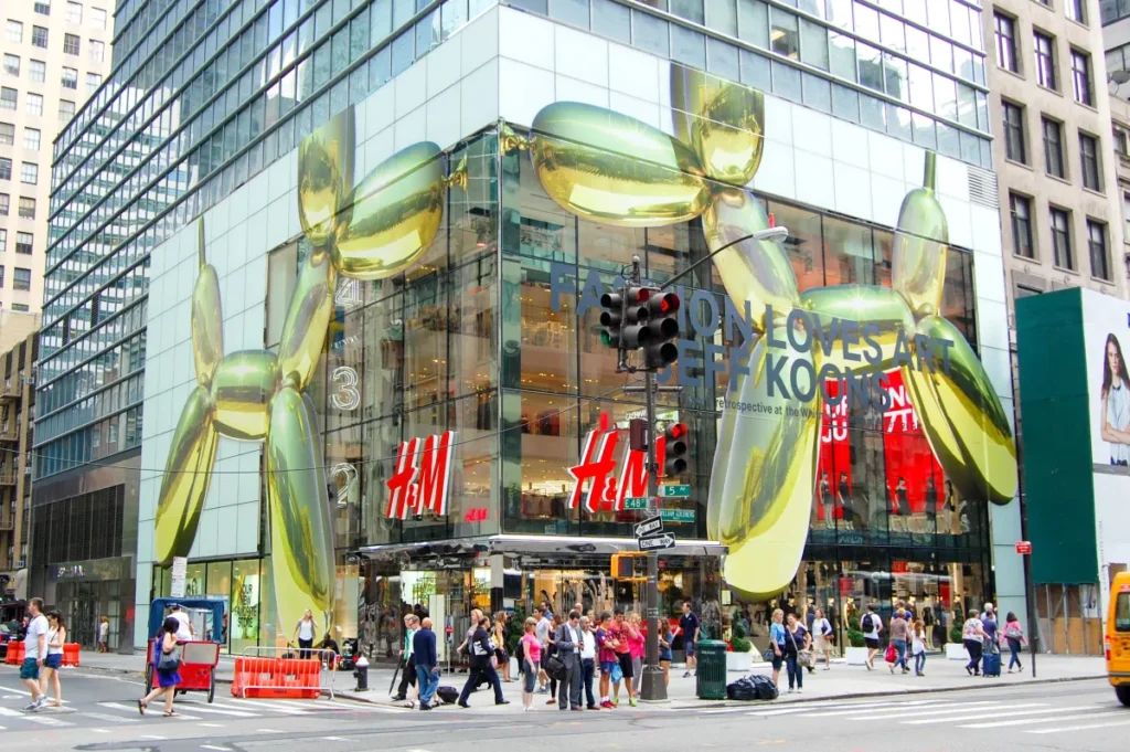 H&M's New York Fifth Avenue flagship