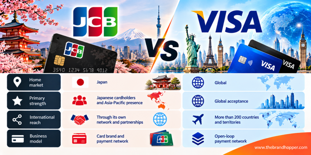 JCB: Japan Credit Bureau as a competitor of Visa