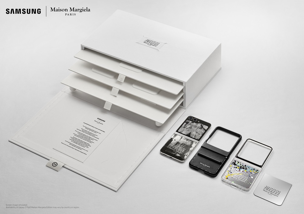 Samsung Collaborates With Maison Margiela on Special Edition Galaxy Z Flip5