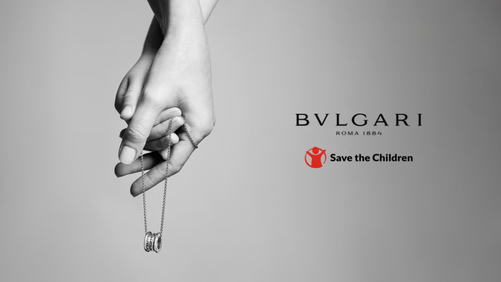 Save the Children jewellery collection by Bvlgari