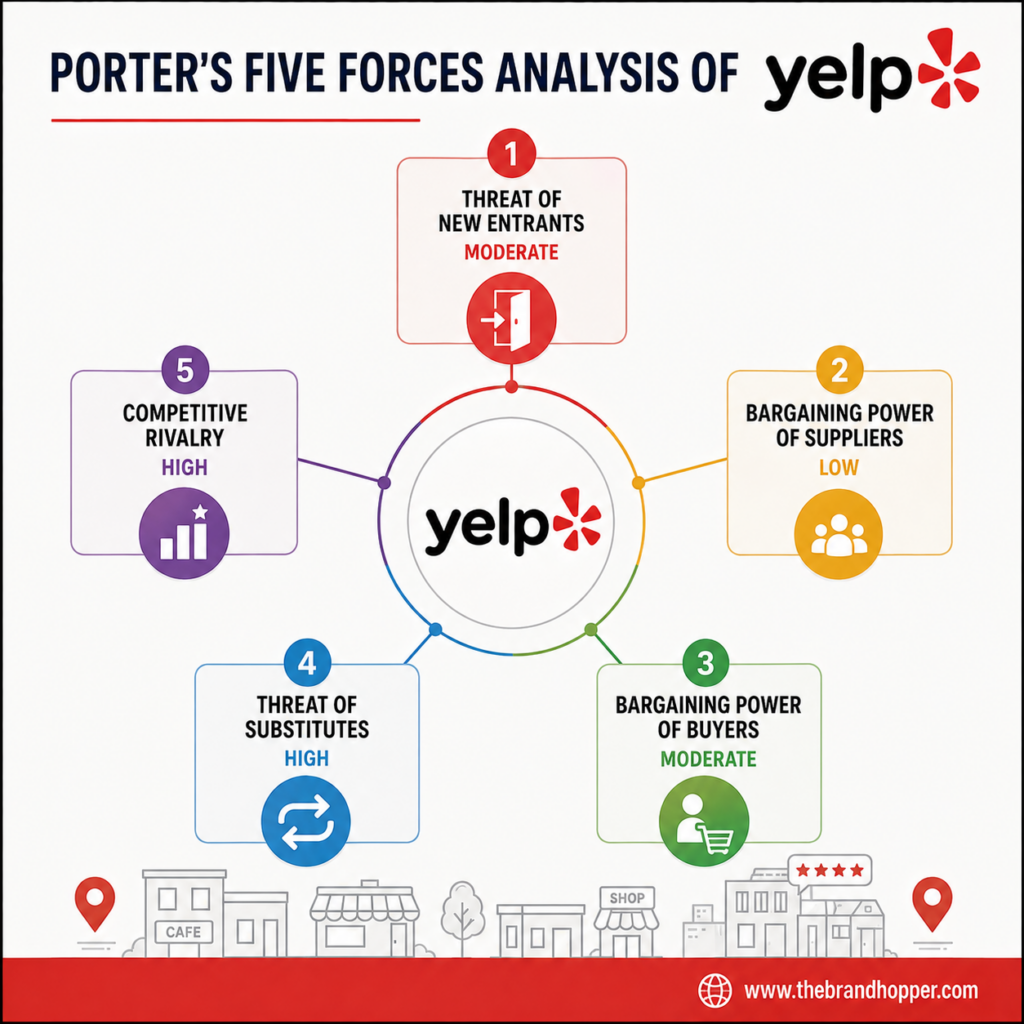Porter's Five Forces of Yelp