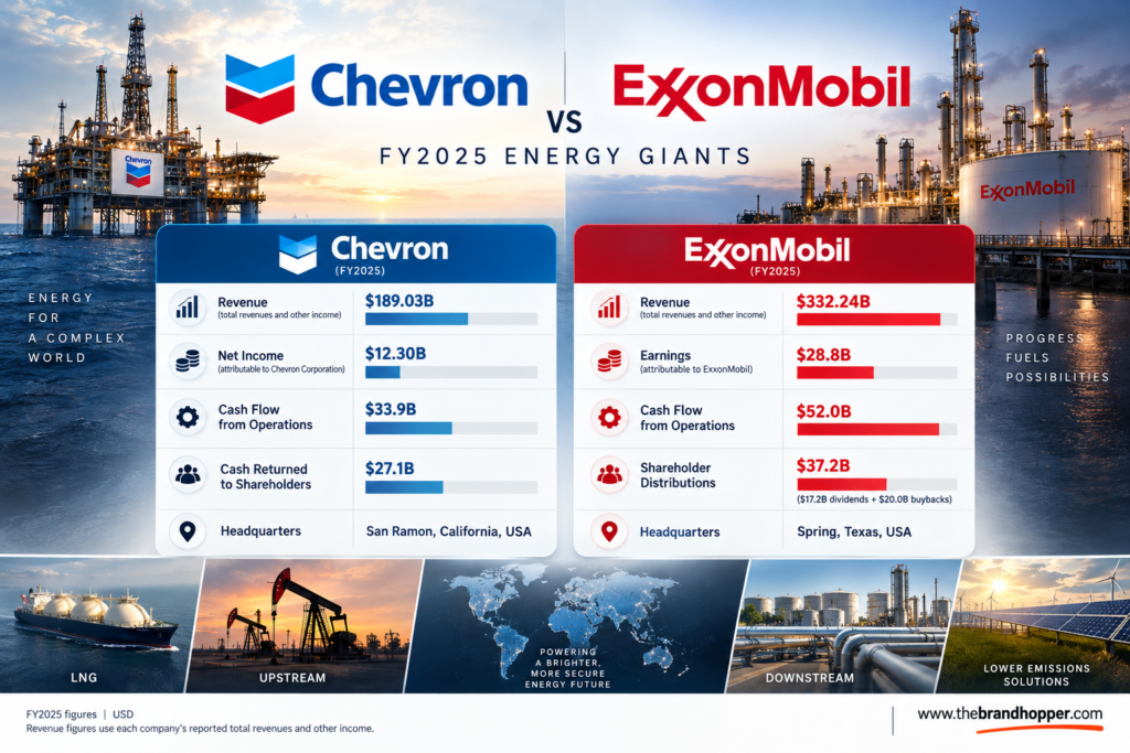 ExxonMobil as a competitor of Chevron