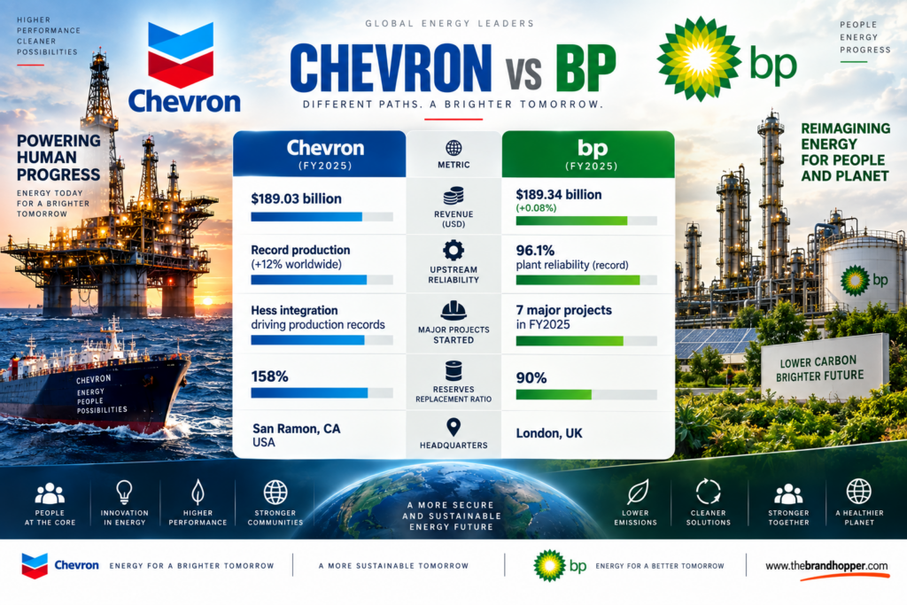 BP as a competitor of Chevron