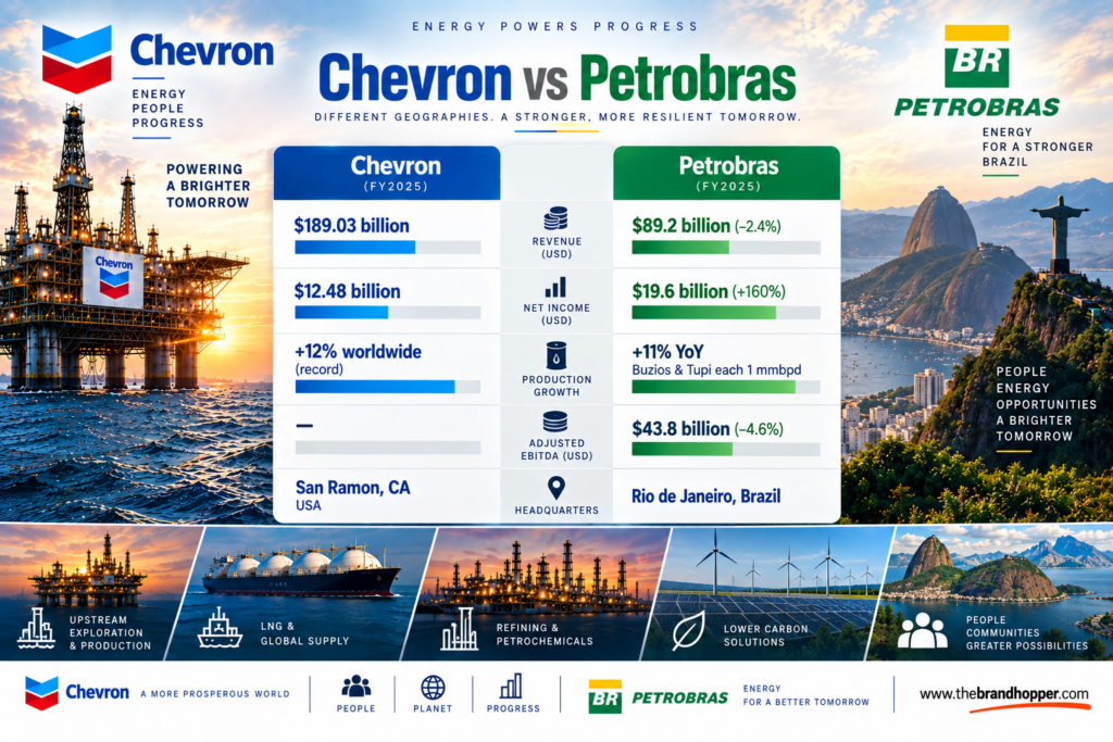 Petrobras as a competitor of Chevron