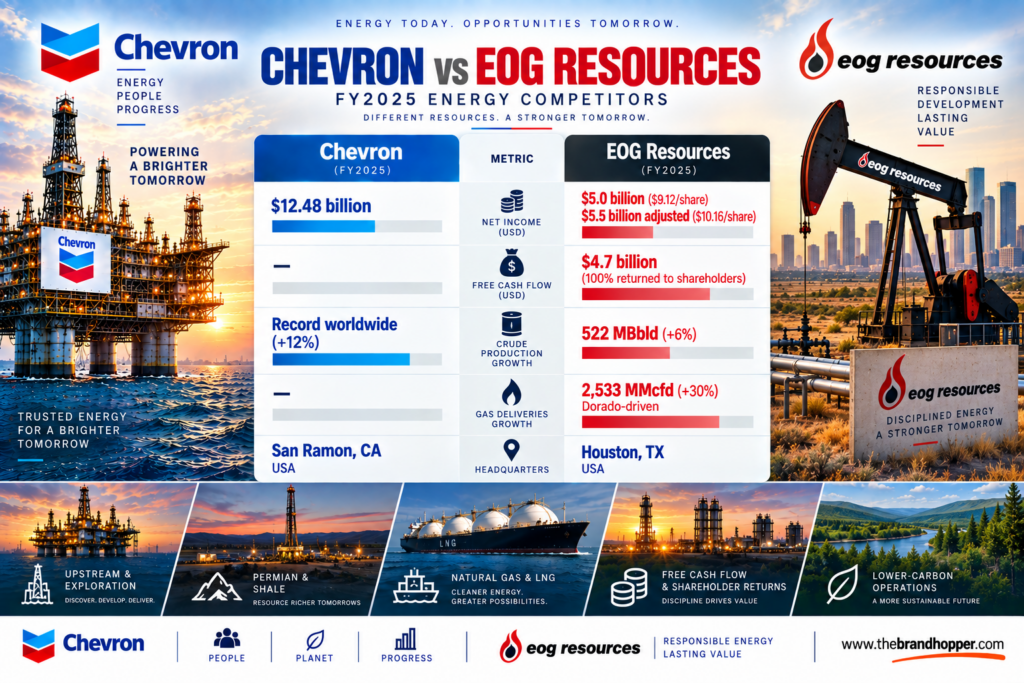 EOG Resources as a competitor of Chevron