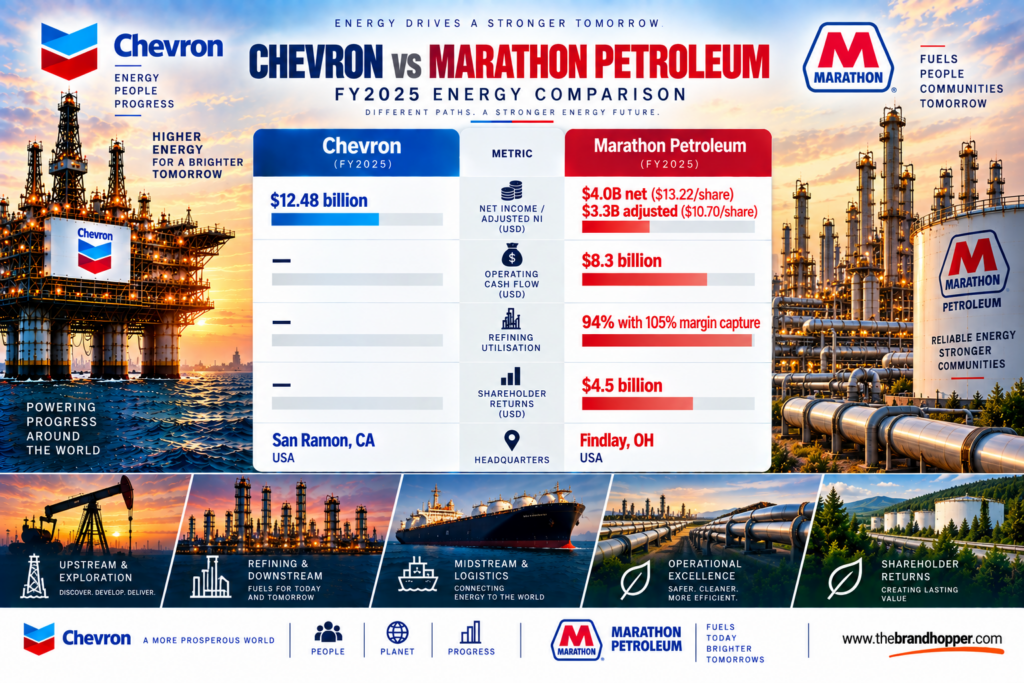 Marathon Petroleum as a competitor of Chevron