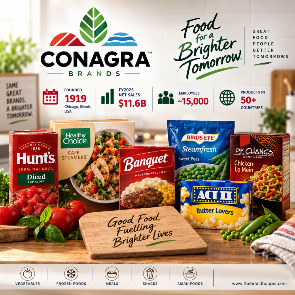 Conagra Brands at a Glance | Conagra Brands vs Pepsico