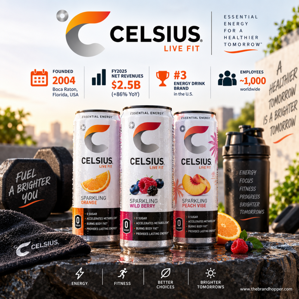 Celsius Holdings at a Glance | Celsius Holdings vs Pepsico