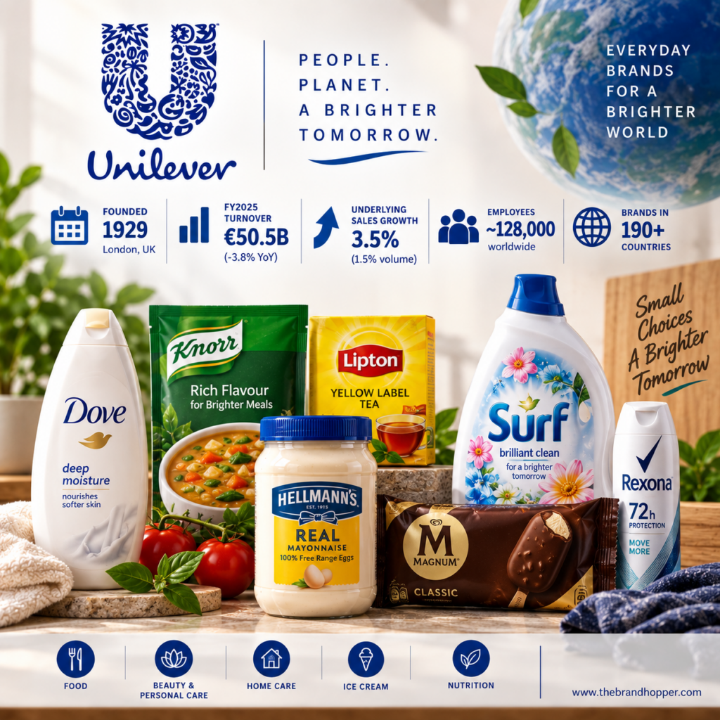 Unilever PLC at a Glance | Unilever vs Pepsico