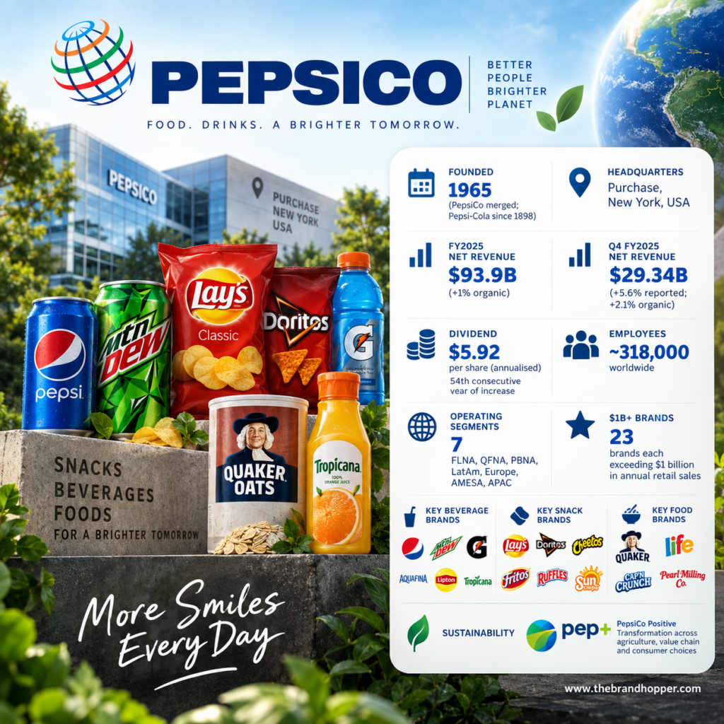 Pepsico at a Glance