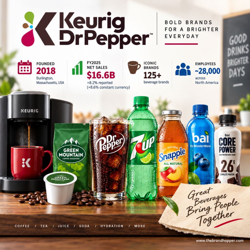 Keurig Dr Pepper (KDP) at a Glance | Keurig Dr Pepper (KDP vs Pepsico