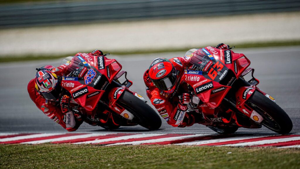 Ducati Lenovo Team at MotoGP