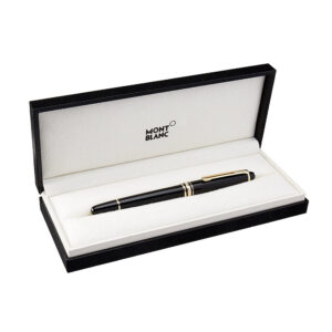 Montblanc Meisterstuck Classique Black Resin with Gold-Coated Trim Rollerball Pen