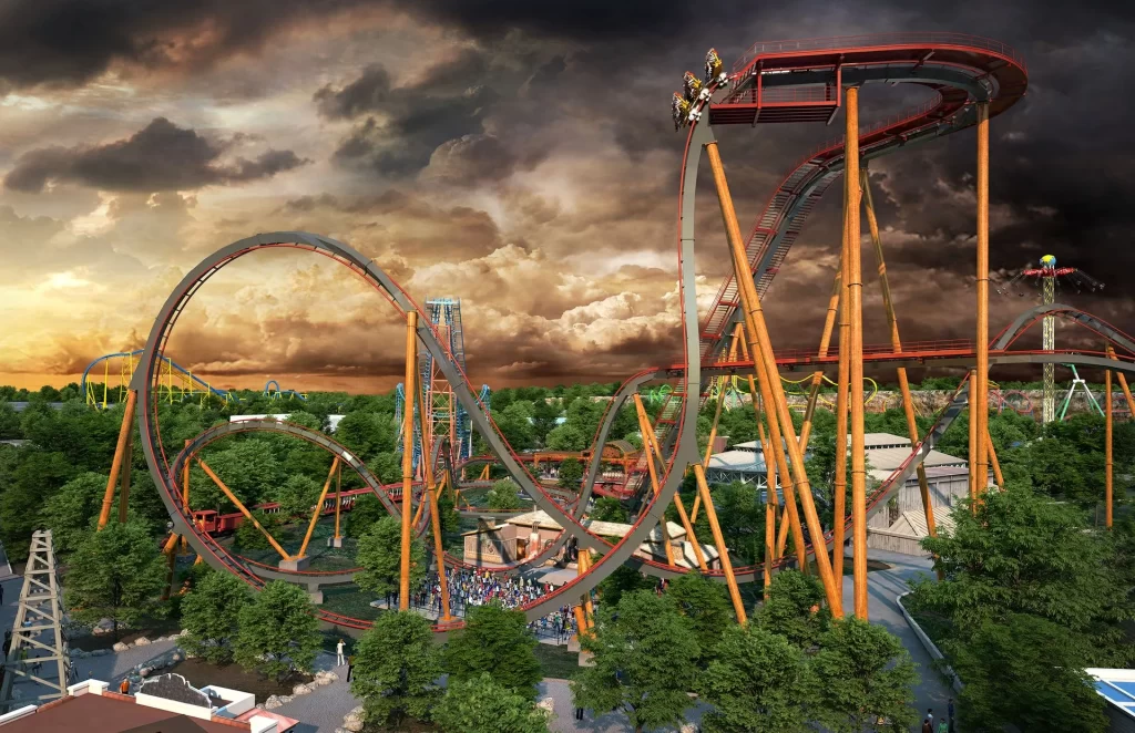 Six Flags to build 'beyond vertical' drop coaster at San Antonio park