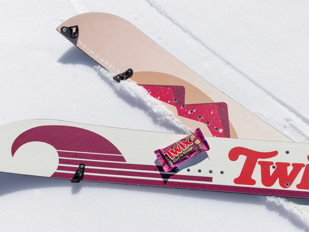 TWIX Goes Extreme : Candy Maker Launches Splitboard Snowboard