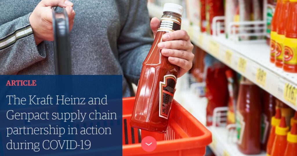 The Kraft Heinz and Genpact supply chain partnership