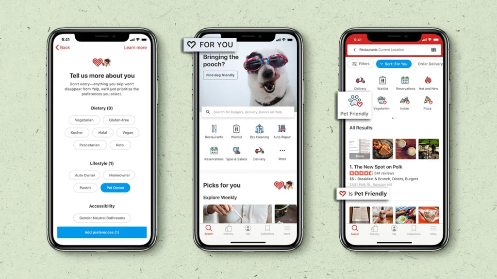 Yelp Ordering — Grubhub Restaurant Expansion