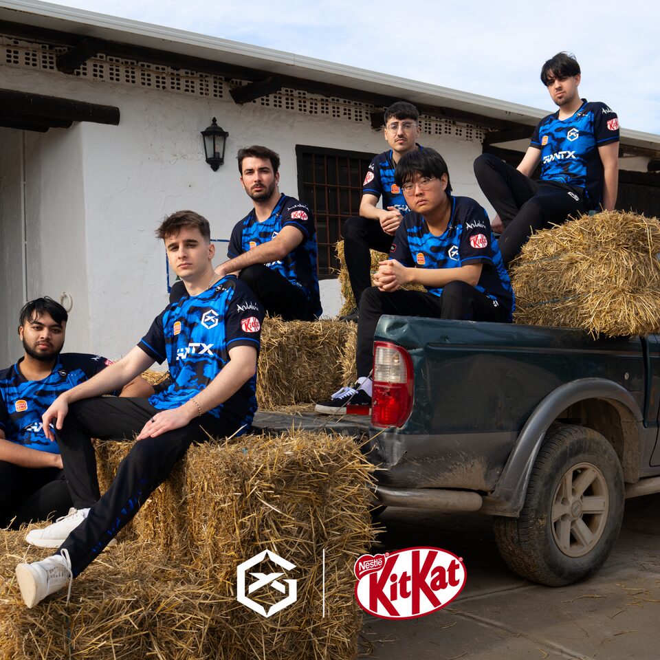 KITKAT renews its sponsorship with GIANTX and solidifies itself as one of the most recognized brands in esports in Spain