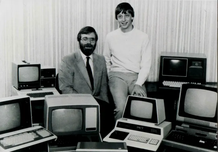 Bills Gates and Paul Allen - Co-Founders of Microsoft