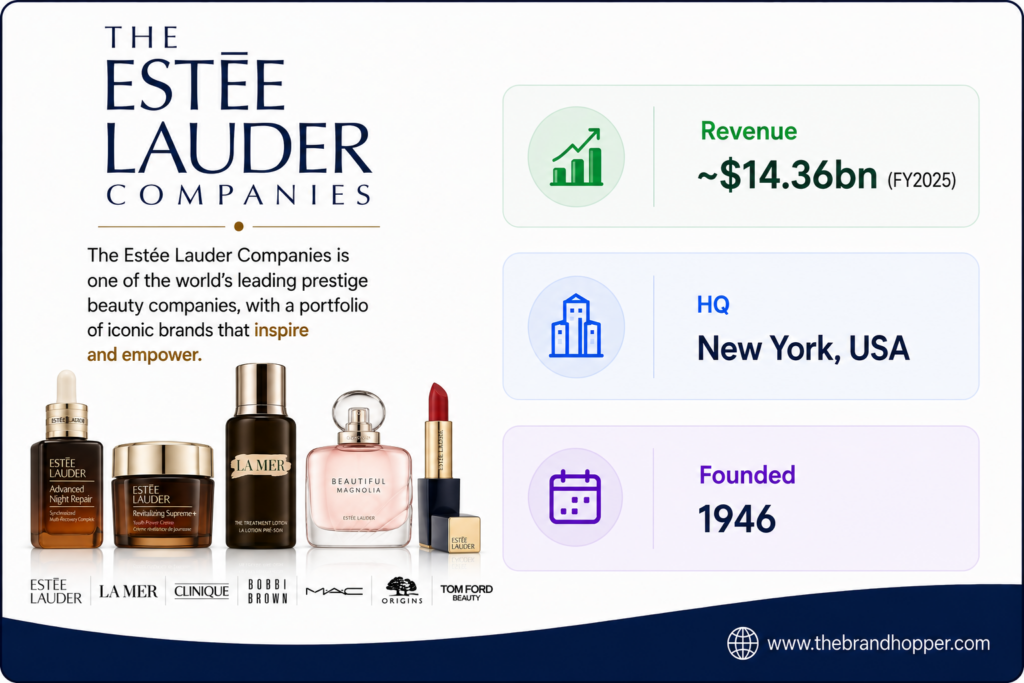 The Estée Lauder Companies — P&G's chief rival in prestige beauty
